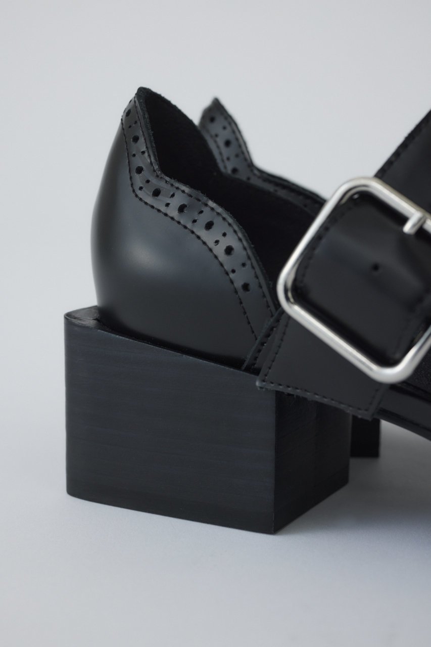 【リムアーク/RIM.ARK】のWing tip Strap shoes/シューズ 人気、トレンドファッション・服の通販 founy(ファニー) 　ファッション　Fashion　レディースファッション　Fashion for Women　ウィングチップ　Wingtip Shoes　クラシカル　Classical, Vintage-Inspired　シューズ　Shoes, Footwear　ソックス　Socks, Hosiery　フラット　Flat, Flat Shoes　other-7|ID: prp329100004546619 ipo3291000000036640286