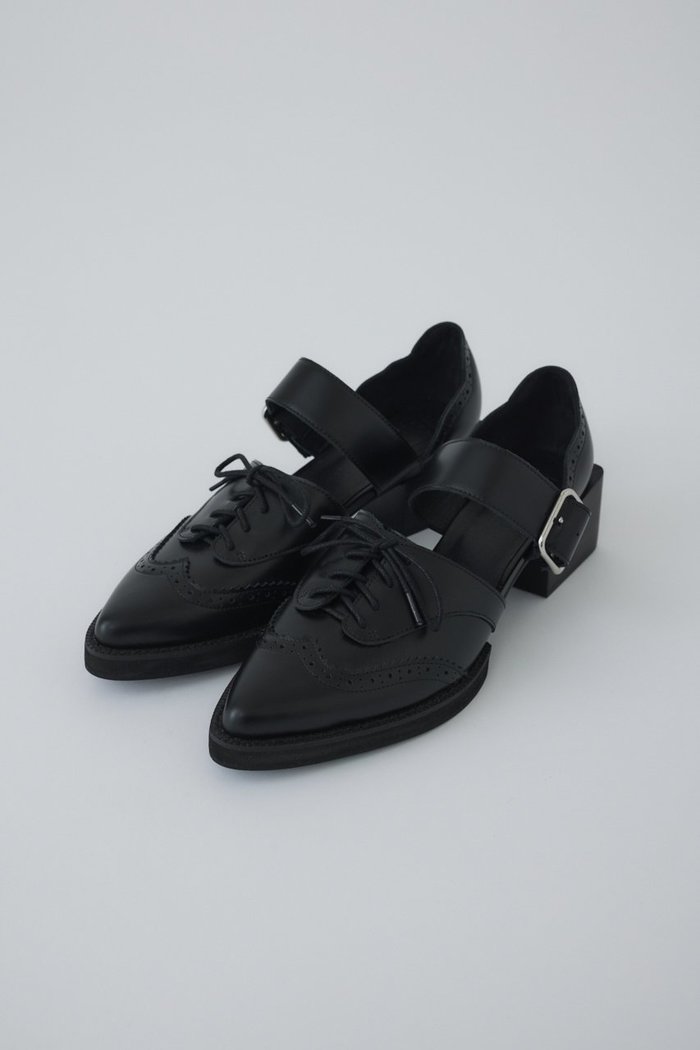 【リムアーク/RIM.ARK】のWing tip Strap shoes/シューズ インテリア・キッズ・メンズ・レディースファッション・服の通販 founy(ファニー) https://founy.com/ ファッション Fashion レディースファッション Fashion for Women ウィングチップ Wingtip Shoes クラシカル Classical, Vintage-Inspired シューズ Shoes, Footwear ソックス Socks, Hosiery フラット Flat, Flat Shoes |ID: prp329100004546619 ipo3291000000036906156