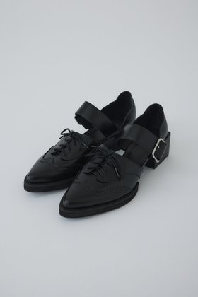 【リムアーク/RIM.ARK】 Wing tip Strap shoes/シューズ人気、トレンドファッション・服の通販 founy(ファニー) ファッション Fashion レディースファッション Fashion for Women ウィングチップ Wingtip Shoes クラシカル Classical, Vintage-Inspired シューズ Shoes, Footwear ソックス Socks, Hosiery フラット Flat, Flat Shoes |ID:prp329100004546619
