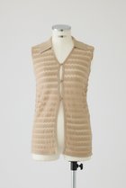 【リムアーク/RIM.ARK】のCrochet collar knit tops/ニット ベージュ|ID: prp329100004546620 ipo3291000000032124785