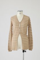 【リムアーク/RIM.ARK】のCrochet open knit C/D/ニットカーディガン ベージュ|ID: prp329100004546621 ipo3291000000032124793