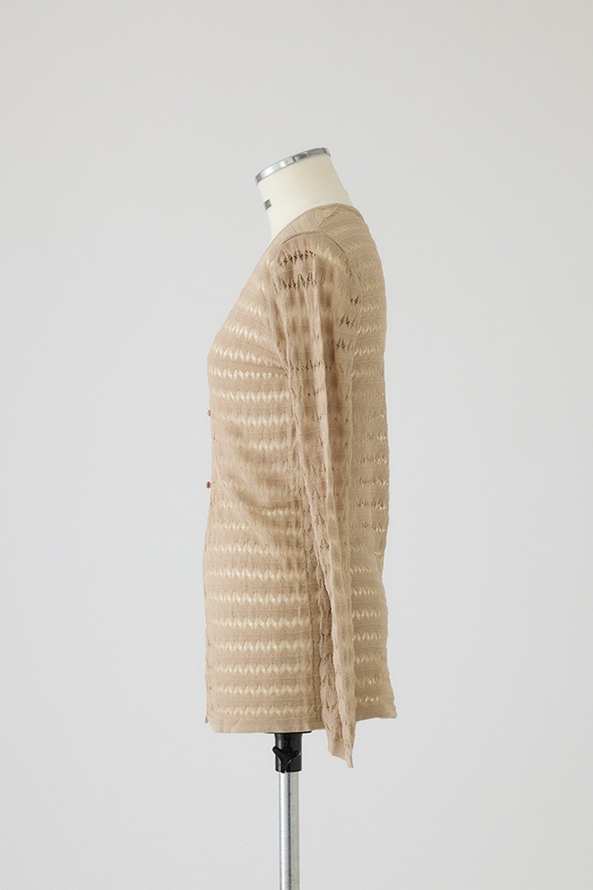 【リムアーク/RIM.ARK】のCrochet open knit C/D/ニットカーディガン 人気、トレンドファッション・服の通販 founy(ファニー) 　ファッション　Fashion　レディースファッション　WOMEN　トップス・カットソー　Tops/Tshirt　ニット　Knit Tops　カーディガン　Cardigans　2025年　2025　おすすめ　Recommend　カーディガン　Cardigan　クロシェ　Crochet　ノースリーブ　No Sleeve　リラックス　Relax　ロング　Long　エレガント 上品　Elegant　A/W・秋冬　Aw・Autumn/Winter・Fw・Fall-Winter　other-3|ID: prp329100004546621 ipo3291000000032124797