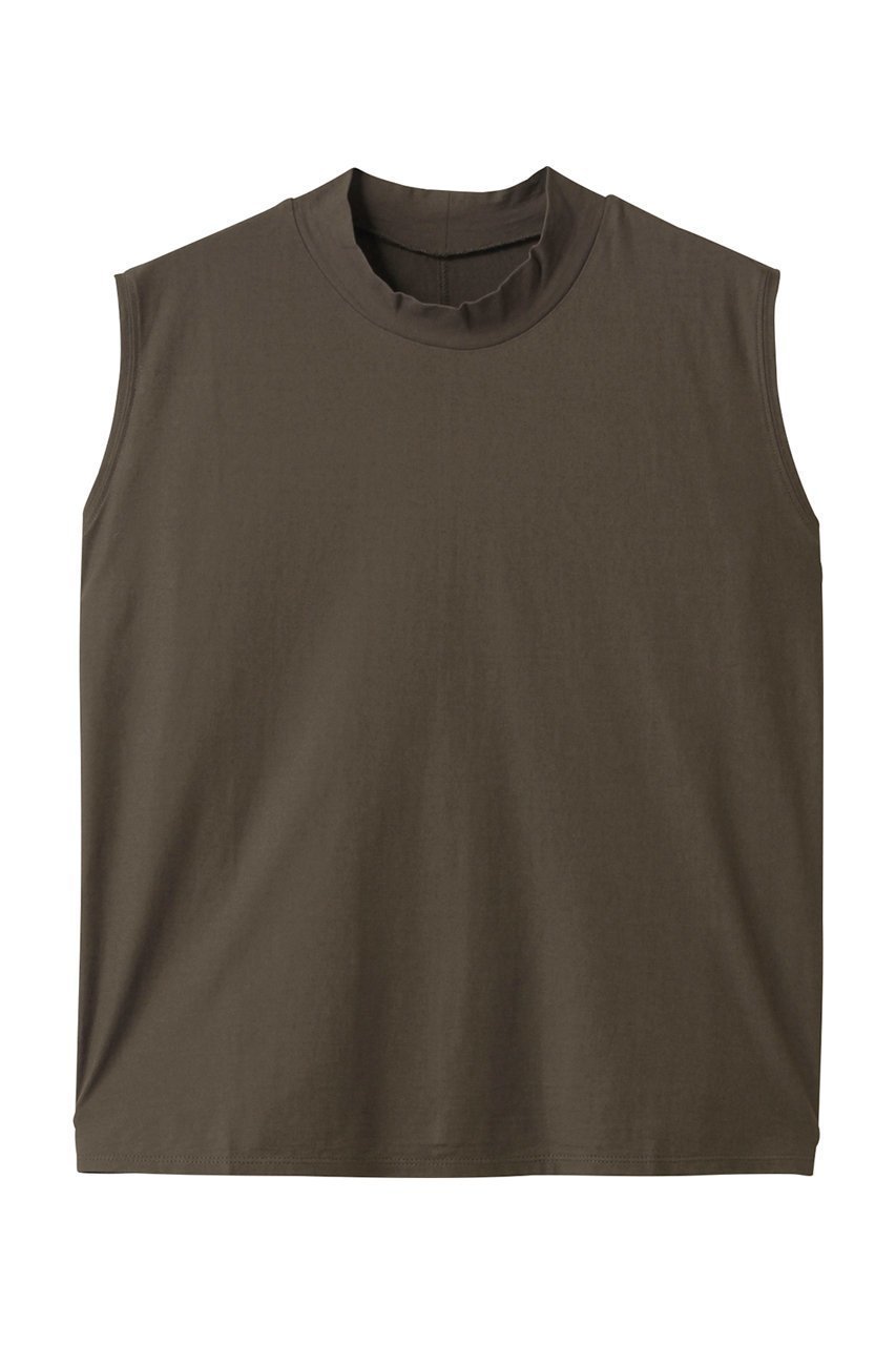 【ハー/HER.】のハイネックノースリーブプルオーバー 人気、トレンドファッション・服の通販 founy(ファニー) 　ファッション　Fashion　レディースファッション　Fashion for Women　トップス・カットソー　Cut & Sew Tops　キャミソール&ノースリーブ　Camisoles & Sleeveless Tops　シャツ・ブラウス・オフィスカジュアル　Elegant Blouses & Button-Ups　ロングTシャツ・Tシャツ　Longline T-Shirts & Tees　カジュアルプルオーバー・ニットトップス　Pullovers & Knit Tops / Casual Pullovers　カットソー・ベーシックTシャツ　Cut-and-Sewn Tops / Stretch Tees & Basics　カットソー　Cut and Sewn Top　キャミソール　Camisole, Spaghetti Strap Top　シンプル　Simple, Minimal　タンク　Tank Top, Sleeveless Top　ハイネック　High Neck, Mock Neck　ボックス　Boxy, Box Shape　ボトム　Bottoms, Lower Wear　再入荷　Restock / Back in Stock　夏　Summer　 other-1|ID: prp329100004546624 ipo3291000000032648492