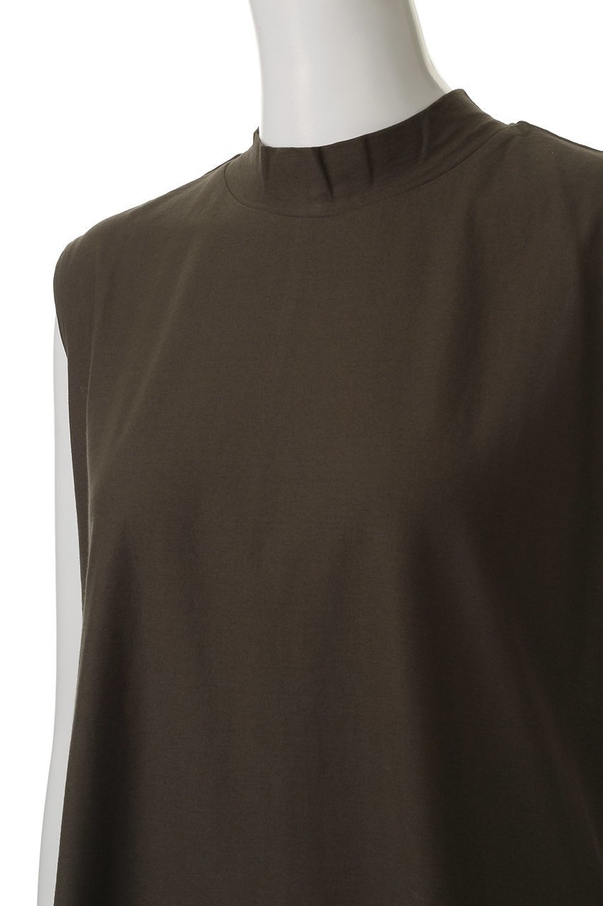 【ハー/HER.】のハイネックノースリーブプルオーバー 人気、トレンドファッション・服の通販 founy(ファニー) 　ファッション　Fashion　レディースファッション　Fashion for Women　トップス・カットソー　Cut & Sew Tops　キャミソール&ノースリーブ　Camisoles & Sleeveless Tops　シャツ・ブラウス・オフィスカジュアル　Elegant Blouses & Button-Ups　ロングTシャツ・Tシャツ　Longline T-Shirts & Tees　カジュアルプルオーバー・ニットトップス　Pullovers & Knit Tops / Casual Pullovers　カットソー・ベーシックTシャツ　Cut-and-Sewn Tops / Stretch Tees & Basics　カットソー　Cut and Sewn Top　キャミソール　Camisole, Spaghetti Strap Top　シンプル　Simple, Minimal　タンク　Tank Top, Sleeveless Top　ハイネック　High Neck, Mock Neck　ボックス　Boxy, Box Shape　ボトム　Bottoms, Lower Wear　再入荷　Restock / Back in Stock　夏　Summer　other-5|ID: prp329100004546624 ipo3291000000032648503