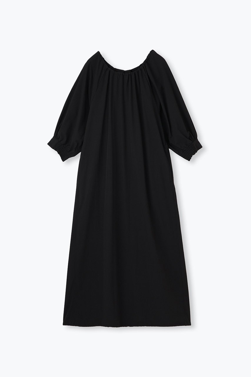 【レリル/lelill】のアジャスタブルサックOP インテリア・キッズ・メンズ・レディースファッション・服の通販 founy(ファニー) 　ファッション　Fashion　レディースファッション　WOMEN　ワンピース　Dress　チュニック　Tunic　シャーリング　Shirring　タフタ　Taffeta　チュニック　Tunic　夏　Summer　NEW・新作・新着・新入荷　New Arrivals　ブラック|ID: prp329100004547660 ipo3291000000032137424