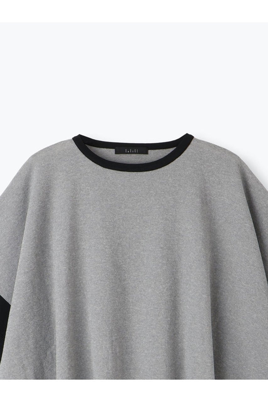 【レリル/lelill】のハイテクバイカラーケープ 人気、トレンドファッション・服の通販 founy(ファニー) 　ファッション　Fashion　レディースファッション　Fashion for Women　トップス・カットソー　Cut & Sew Tops　シャツ・ブラウス・オフィスカジュアル　Elegant Blouses & Button-Ups　ロングTシャツ・Tシャツ　Longline T-Shirts & Tees　カットソー・ベーシックTシャツ　Cut-and-Sewn Tops / Stretch Tees & Basics　ショート　Short, Short Length　スリーブ　Sleeve, Long Sleeve / Short Sleeve　ワイド　Wide, Wide Fit　夏　Summer　軽量　Lightweight, Ultra Light　other-3|ID: prp329100004547661 ipo3291000000035877527