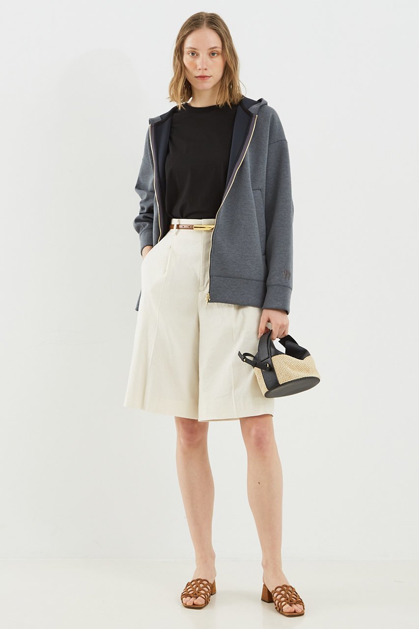 【デザイン ワークス/DESIGN WORKS】のリネンヴィスコースハイウエストハーフパンツ 人気、トレンドファッション・服の通販 founy(ファニー) 　ファッション　Fashion　レディースファッション　Fashion for Women　パンツ　Pants & Trousers　ショートパンツ・ハーフパンツ　High-Waisted & Relaxed Shorts　サマー　Summer, Summer Style　ショート　Short, Short Length　ストレッチ　Stretch, Stretchy Fabric　ハーフ　Half, Half-Length　フロント　Front, Front Design　リネン　Linen, Linen Fabric　エレガント 上品　Elegant　other-8|ID: prp329100004547664 ipo3291000000035629295