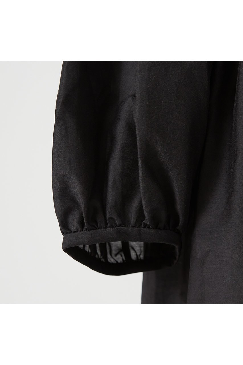 【デザイン ワークス/DESIGN WORKS】のコットンシルクローンシャーリングシャツ 人気、トレンドファッション・服の通販 founy(ファニー) 　ファッション　Fashion　レディースファッション　WOMEN　トップス・カットソー　Tops/Tshirt　シャツ/ブラウス　Shirts/Blouses　エアリー　Airy　ギャザー　Gather　シャーリング　Shirring　ショート　Short　シルク　Silk　スリーブ　Sleeve　バランス　Balance　フェミニン　Feminine　マニッシュ　Mannish　エレガント 上品　Elegant　NEW・新作・新着・新入荷　New Arrivals　other-6|ID: prp329100004547665 ipo3291000000032137484