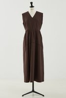 【デザイン ワークス/DESIGN WORKS】のコットンサブレVネックノースリーブワンピース 人気、トレンドファッション・服の通販 founy(ファニー) ファッション Fashion レディースファッション WOMEN ワンピース Dress チュニック Tunic サンダル Sandals シューズ Shoes チュニック Tunic フラット Flat リボン Ribbon レース Race ロング Long 夏 Summer NEW・新作・新着・新入荷 New Arrivals |ID:prp329100004547666