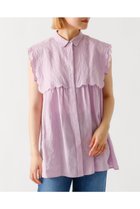 【デザイン ワークス/DESIGN WORKS】のリネンスカラップノースリーブシャツ 人気、トレンドファッション・服の通販 founy(ファニー) ファッション Fashion レディースファッション WOMEN トップス・カットソー Tops/Tshirt キャミソール / ノースリーブ No Sleeves シャツ/ブラウス Shirts/Blouses おすすめ Recommend ギャザー Gather シアー Sheer シンプル Simple スカラップ Scalloped ノースリーブ No Sleeve ボトム Bottom ヨーク Yoke リネン Linen NEW・新作・新着・新入荷 New Arrivals thumbnail ラベンダー|ID: prp329100004547667 ipo3291000000032137498