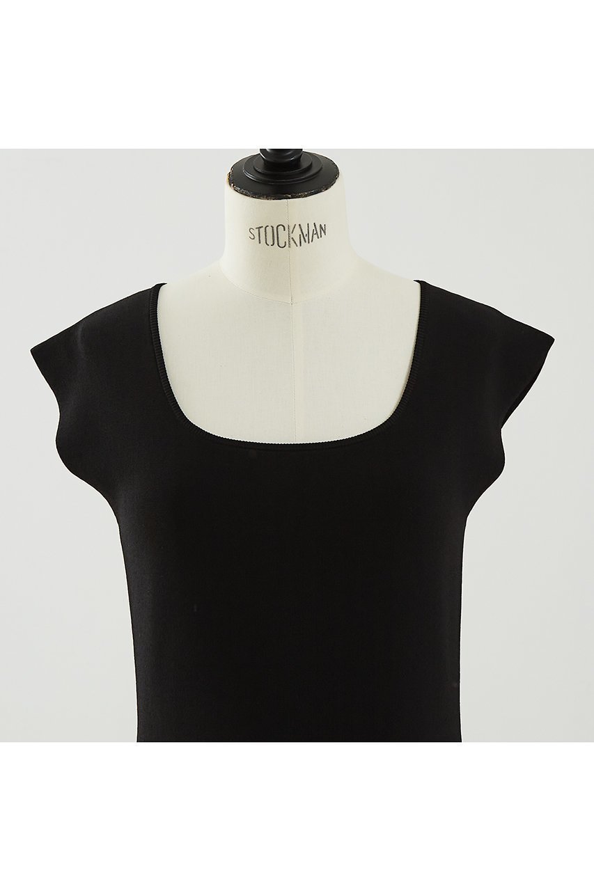【デザイン ワークス/DESIGN WORKS】のフクレジャガードニットコンビワンピース 人気、トレンドファッション・服の通販 founy(ファニー) 　ファッション　Fashion　レディースファッション　WOMEN　ワンピース　Dress　チュニック　Tunic　おすすめ　Recommend　オケージョン　Occasion　チュニック　Tunic　フィット　Fit　リブニット　Rib Knit　ロング　Long　NEW・新作・新着・新入荷　New Arrivals　other-4|ID: prp329100004547669 ipo3291000000032137513