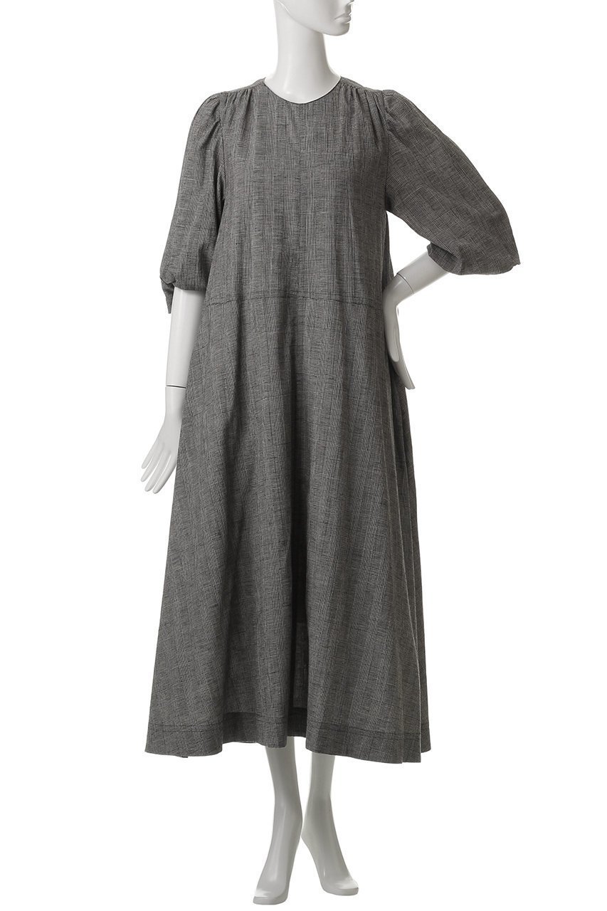 【オブラダ/Oblada】のクラシックドレス チェック 人気、トレンドファッション・服の通販 founy(ファニー) 　ファッション　Fashion　レディースファッション　Fashion for Women　ワンピース　Dresses　フォーマル・パーティードレス・結婚式用ドレス　Elegant & Casual Dresses　チュニック　Tunic Tops & Dresses　クラシック　Classic, Timeless Style　チェック　Check, Plaid, Tartan　チュニック　Tunic, Long Top　ドレス　Dress, One-Piece　ロング　Long, Long-Length　other-2|ID: prp329100004547675 ipo3291000000032808276