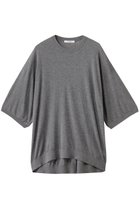 【チノ/CINOH】のコットン ビッグニット Tシャツ 人気、トレンドファッション・服の通販 founy(ファニー) ファッション Fashion レディースファッション WOMEN トップス・カットソー Tops/Tshirt ニット Knit Tops シャツ/ブラウス Shirts/Blouses ロング / Tシャツ T-Shirts プルオーバー Pullover おすすめ Recommend スキニーデニム Skinny Denim ビッグ Big ワイド Wide 今夏 Summer 今季 This Season 夏 Summer NEW・新作・新着・新入荷 New Arrivals thumbnail チャコールグレー|ID: prp329100004547679 ipo3291000000032137587