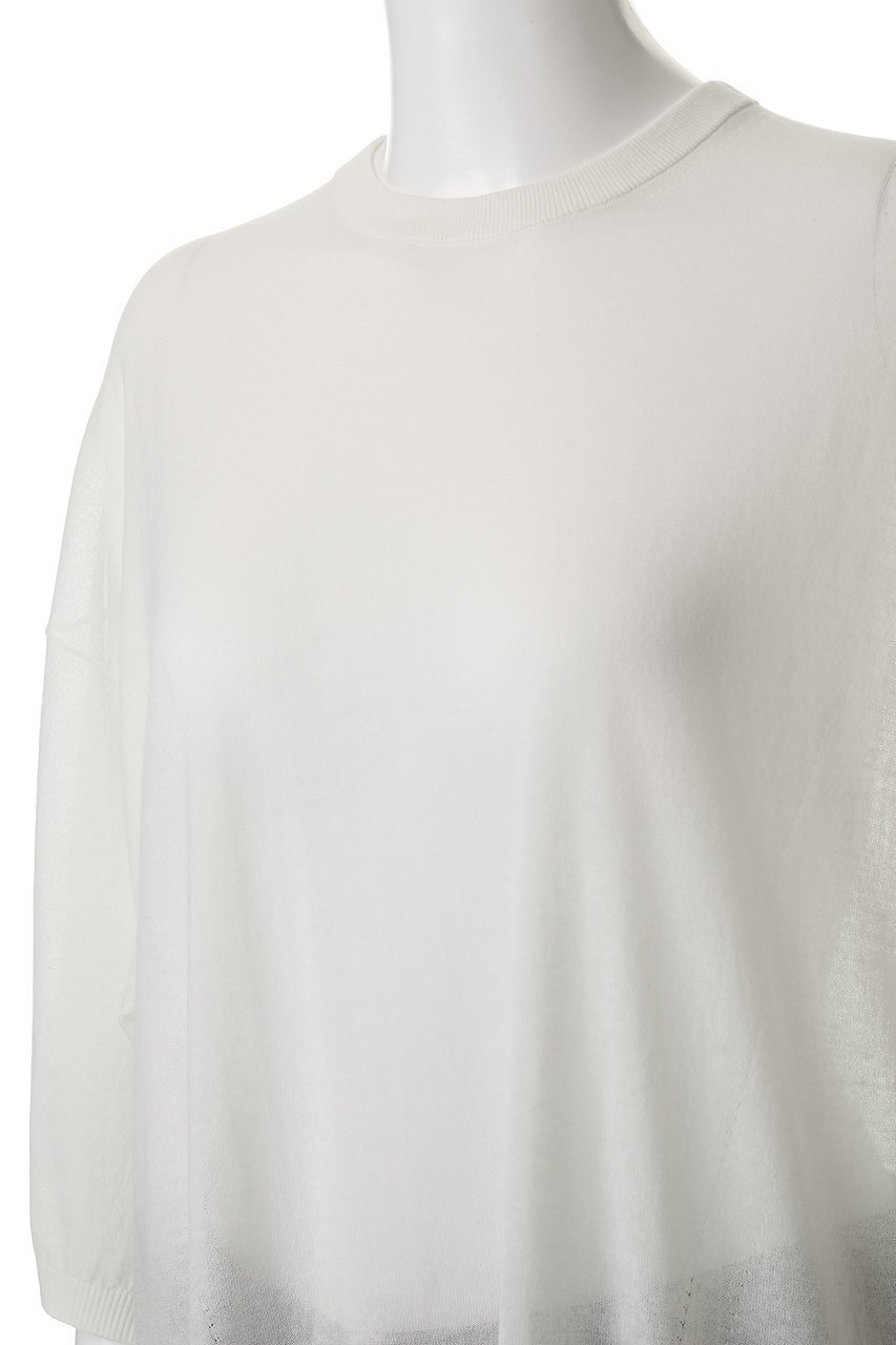【チノ/CINOH】のコットン ビッグニット Tシャツ 人気、トレンドファッション・服の通販 founy(ファニー) 　ファッション　Fashion　レディースファッション　WOMEN　トップス・カットソー　Tops/Tshirt　ニット　Knit Tops　シャツ/ブラウス　Shirts/Blouses　ロング / Tシャツ　T-Shirts　プルオーバー　Pullover　おすすめ　Recommend　スキニーデニム　Skinny Denim　ビッグ　Big　ワイド　Wide　今夏　Summer　今季　This Season　夏　Summer　NEW・新作・新着・新入荷　New Arrivals　other-5|ID: prp329100004547679 ipo3291000000032137592