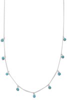 【デイジー ロンドン/DAISY LONDON】のTurquoise Charm ネックレス 人気、トレンドファッション・服の通販 founy(ファニー) ファッション Fashion レディースファッション Fashion for Women ジュエリー Jewelry ネックレス Necklaces & Pendants おすすめ Recommended / Our Picks エスニック Ethnic Style シルバー Silver, Metallic Silver ターコイズ Turquoise, Blue-Green チェーン Chain, Chain Strap ネックレス Necklace, Pendant Necklace |ID:prp329100004547680