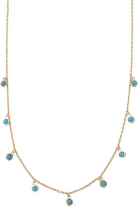 【デイジー ロンドン/DAISY LONDON】 Turquoise Charm ネックレス人気、トレンドファッション・服の通販 founy(ファニー) ファッション Fashion レディースファッション WOMEN ジュエリー Jewelry ネックレス Necklaces ターコイズ Turquoise チェーン Chain ネックレス Necklace リュクス Luxe NEW・新作・新着・新入荷 New Arrivals |ID:prp329100004547681