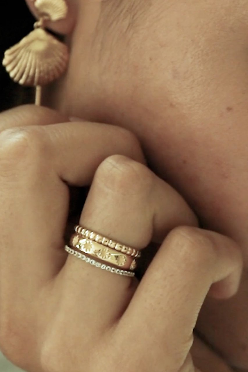 【デイジー ロンドン/DAISY LONDON】のDainty Crystal Stacking リング 人気、トレンドファッション・服の通販 founy(ファニー) 　ファッション　Fashion　レディースファッション　Fashion for Women　パーティ　Party, Party Style　other-5|ID: prp329100004547685 ipo3291000000036115630