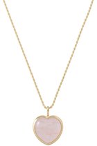 【デイジー ロンドン/DAISY LONDON】のBeloved Rose Quartz Heart ペンダント 人気、トレンドファッション・服の通販 founy(ファニー) ファッション Fashion レディースファッション Fashion for Women ジュエリー Jewelry チャーム Charm, Pendant thumbnail ゴールド|ID: prp329100004547687 ipo3291000000035557224