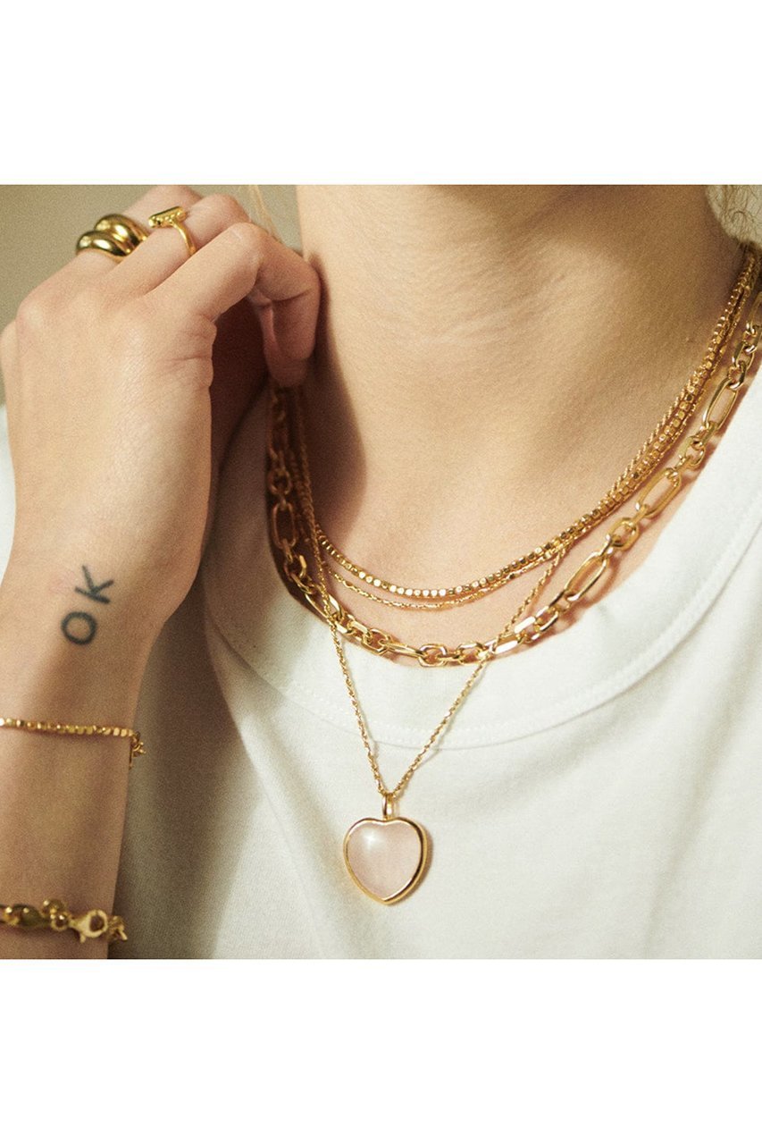 【デイジー ロンドン/DAISY LONDON】のBeloved Rose Quartz Heart ペンダント 人気、トレンドファッション・服の通販 founy(ファニー) 　ファッション　Fashion　レディースファッション　Fashion for Women　ジュエリー　Jewelry　チャーム　Charm, Pendant　other-7|ID: prp329100004547687 ipo3291000000035557230