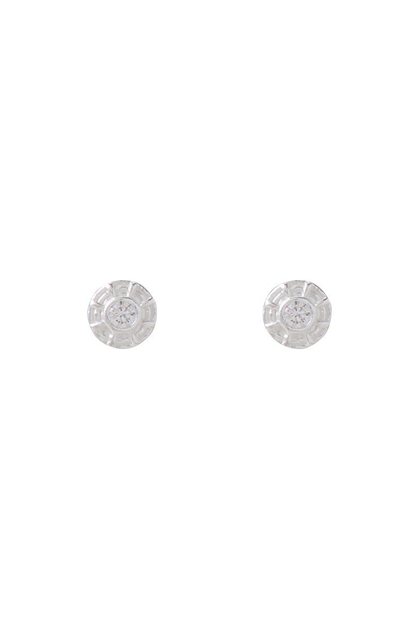 【デイジー ロンドン/DAISY LONDON】のApollo Sparkle Stud ピアス インテリア・キッズ・メンズ・レディースファッション・服の通販 founy(ファニー) 　ファッション　Fashion　レディースファッション　Fashion for Women　ジュエリー　Jewelry　ファッションリング　Fashion Rings　イヤリング・フープ・ドロップタイプ　Hoop, Drop & Clip Earrings　イヤリング　Earrings　コレクション　Collection, Seasonal Line　テクスチャー　Texture, Textured Fabric　ボックス　Boxy, Box Shape　ポーチ　Pouch, Small Case　春　Spring　シルバー|ID: prp329100004547695 ipo3291000000032137664