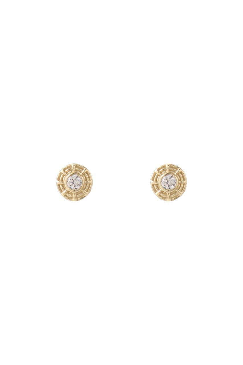 【デイジー ロンドン/DAISY LONDON】のApollo Sparkle Stud ピアス インテリア・キッズ・メンズ・レディースファッション・服の通販 founy(ファニー) 　ファッション　Fashion　レディースファッション　Fashion for Women　ジュエリー　Jewelry　ファッションリング　Fashion Rings　イヤリング・フープ・ドロップタイプ　Hoop, Drop & Clip Earrings　イヤリング　Earrings　コレクション　Collection, Seasonal Line　テクスチャー　Texture, Textured Fabric　ボックス　Boxy, Box Shape　ポーチ　Pouch, Small Case　旅行　Travel　春　Spring　ゴールド|ID: prp329100004547696 ipo3291000000032137670