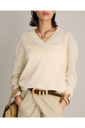 【ブリル/BRILL】 リネンコットンVネックプルオーバーニット人気、トレンドファッション・服の通販 founy(ファニー) ファッション Fashion レディースファッション WOMEN トップス・カットソー Tops/Tshirt ニット Knit Tops プルオーバー Pullover Vネック V-Neck パターン Pattern ホールガーメント Whole Garment リネン Linen 夏 Summer NEW・新作・新着・新入荷 New Arrivals |ID:prp329100004547701