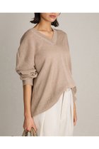 【ブリル/BRILL】のリネンコットンVネックプルオーバーニット 人気、トレンドファッション・服の通販 founy(ファニー) ファッション Fashion レディースファッション WOMEN トップス・カットソー Tops/Tshirt ニット Knit Tops プルオーバー Pullover Vネック V-Neck パターン Pattern ホールガーメント Whole Garment リネン Linen 夏 Summer NEW・新作・新着・新入荷 New Arrivals thumbnail ベージュ|ID: prp329100004547701 ipo3291000000032137697
