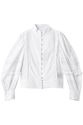 【カオス/Chaos】 エッサウィラブラウス人気、トレンドファッション・服の通販 founy(ファニー) ファッション Fashion レディースファッション WOMEN トップス・カットソー Tops/Tshirt シャツ/ブラウス Shirts/Blouses スリーブ Sleeve デニム Denim フランス France ボトム Bottom レース Race ロング Long NEW・新作・新着・新入荷 New Arrivals |ID:prp329100004547712