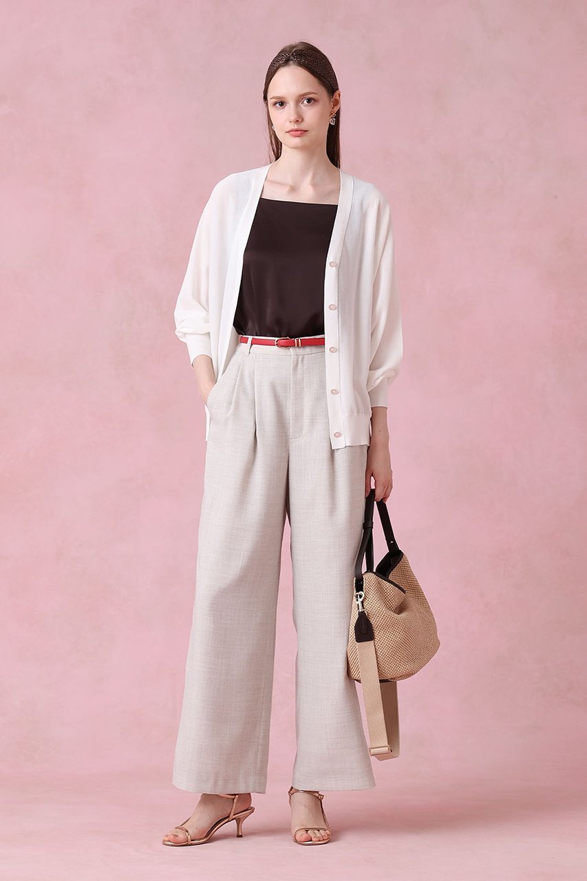 【アナイ/ANAYI】のコットンアセテートVネック カーディガン 人気、トレンドファッション・服の通販 founy(ファニー) ファッション Fashion レディースファッション Fashion for Women トップス・カットソー Cut & Sew Tops ニット Knit Tops & Sweaters カーディガン・羽織り Layered Style Cardigans Vネックトップス V-Neck Tops / V-Cut Neckline Shirts おすすめ Recommended / Our Picks なめらか Smooth, Silky Texture カーディガン Cardigan, Knitwear リラックス Relax, Relaxed Fit other-7|ID: prp329100004547731 ipo3291000000035591076