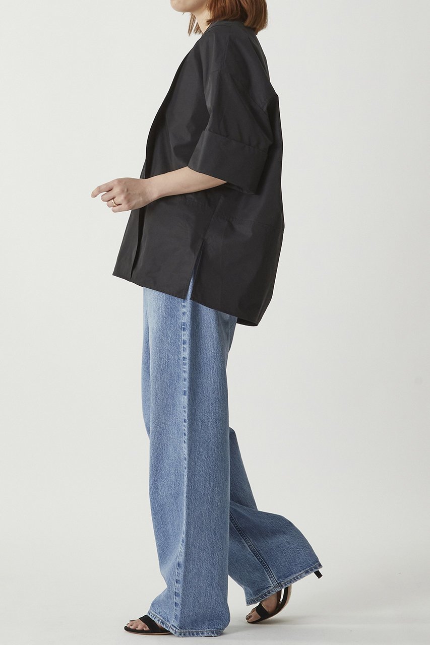 【プルミエ アロンディスモン/1er Arrondissement】のVネックブラウス 人気、トレンドファッション・服の通販 founy(ファニー) 　ファッション　Fashion　レディースファッション　WOMEN　トップス・カットソー　Tops/Tshirt　シャツ/ブラウス　Shirts/Blouses　Vネック　V-Neck　おすすめ　Recommend　カフス　Cuffs　ショート　Short　スリーブ　Sleeve　タイプライター　Typewriter　別注　Special Order　NEW・新作・新着・新入荷　New Arrivals　other-6|ID: prp329100004547735 ipo3291000000032137933
