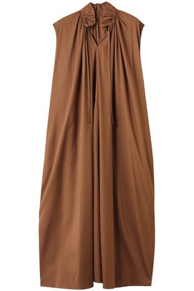 【ハウス オブ ロータス/HOUSE OF LOTUS】 ドレープローンギャザーノースリーブワンピース人気、トレンドファッション・服の通販 founy(ファニー) ファッション Fashion レディースファッション WOMEN ワンピース Dress チュニック Tunic ギャザー Gather スタンド Stand スリット Slit チュニック Tunic ドレープ Drape フェミニン Feminine フリル Frills ロング Long エレガント 上品 Elegant NEW・新作・新着・新入荷 New Arrivals |ID:prp329100004547748
