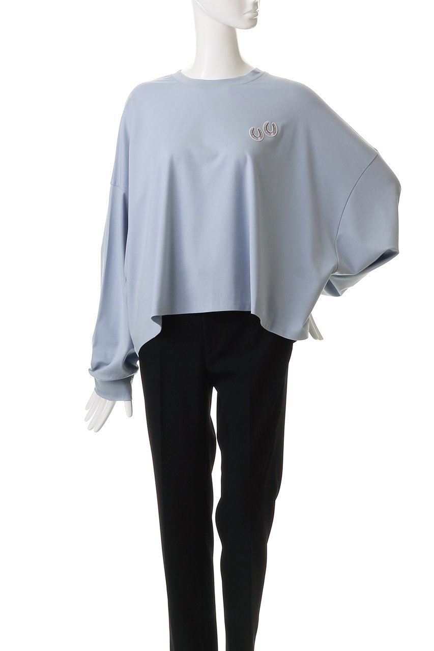 【レモンプレット/Lemonplet】のTIA JERSEY T-SHIRT 人気、トレンドファッション・服の通販 founy(ファニー) 　ファッション　Fashion　レディースファッション　Fashion for Women　トップス・カットソー　Cut & Sew Tops　シャツ・ブラウス・オフィスカジュアル　Elegant Blouses & Button-Ups　ロングTシャツ・Tシャツ　Longline T-Shirts & Tees　カットソー・ベーシックTシャツ　Cut-and-Sewn Tops / Stretch Tees & Basics　スリーブ　Sleeve, Long Sleeve / Short Sleeve　トレンド　Trend, Trending Now　ドレープ　Drape, Draping Fabric　ロング　Long, Long-Length　other-2|ID: prp329100004549107 ipo3291000000036180867