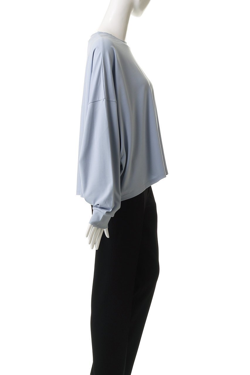 【レモンプレット/Lemonplet】のTIA JERSEY T-SHIRT 人気、トレンドファッション・服の通販 founy(ファニー) 　ファッション　Fashion　レディースファッション　Fashion for Women　トップス・カットソー　Cut & Sew Tops　シャツ・ブラウス・オフィスカジュアル　Elegant Blouses & Button-Ups　ロングTシャツ・Tシャツ　Longline T-Shirts & Tees　カットソー・ベーシックTシャツ　Cut-and-Sewn Tops / Stretch Tees & Basics　スリーブ　Sleeve, Long Sleeve / Short Sleeve　トレンド　Trend, Trending Now　ドレープ　Drape, Draping Fabric　ロング　Long, Long-Length　other-3|ID: prp329100004549107 ipo3291000000036180868