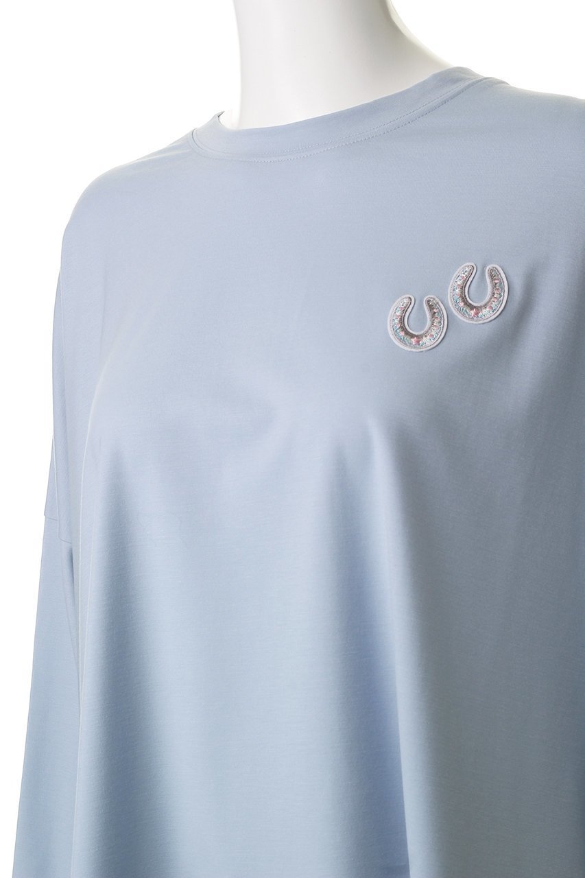 【レモンプレット/Lemonplet】のTIA JERSEY T-SHIRT 人気、トレンドファッション・服の通販 founy(ファニー) 　ファッション　Fashion　レディースファッション　Fashion for Women　トップス・カットソー　Cut & Sew Tops　シャツ・ブラウス・オフィスカジュアル　Elegant Blouses & Button-Ups　ロングTシャツ・Tシャツ　Longline T-Shirts & Tees　カットソー・ベーシックTシャツ　Cut-and-Sewn Tops / Stretch Tees & Basics　スリーブ　Sleeve, Long Sleeve / Short Sleeve　トレンド　Trend, Trending Now　ドレープ　Drape, Draping Fabric　ロング　Long, Long-Length　other-5|ID: prp329100004549107 ipo3291000000036180870