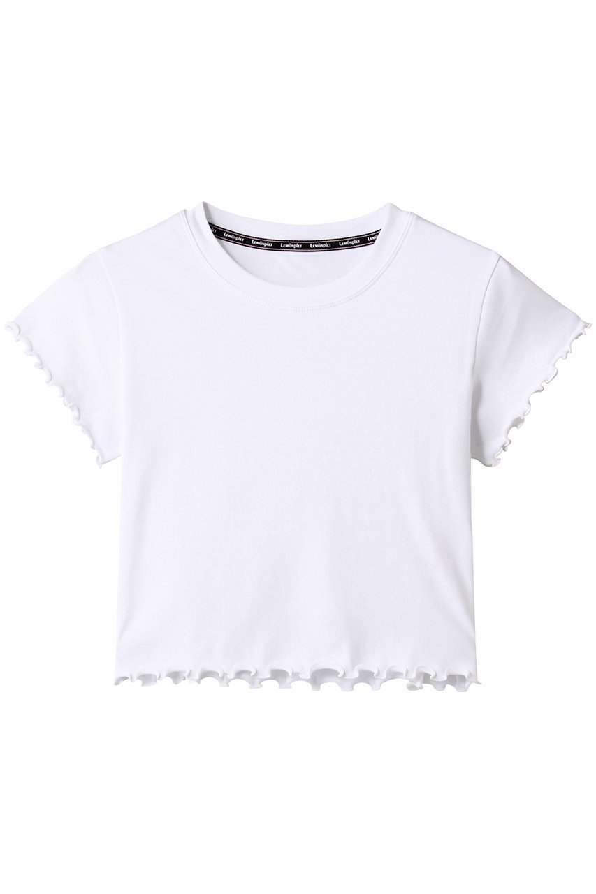 【レモンプレット/Lemonplet】のNANA CROP T-SHIRT 人気、トレンドファッション・服の通販 founy(ファニー) 　ファッション　Fashion　レディースファッション　WOMEN　トップス・カットソー　Tops/Tshirt　シャツ/ブラウス　Shirts/Blouses　ロング / Tシャツ　T-Shirts　カットソー　Cut and Sewn　ショート　Short　スリーブ　Sleeve　デニム　Denim　フィット　Fit　フェミニン　Feminine　フレア　Flare　ボトム　Bottom　ミックス　Mix　ワイド　Wide　NEW・新作・新着・新入荷　New Arrivals　 other-1|ID: prp329100004549108 ipo3291000000032150648