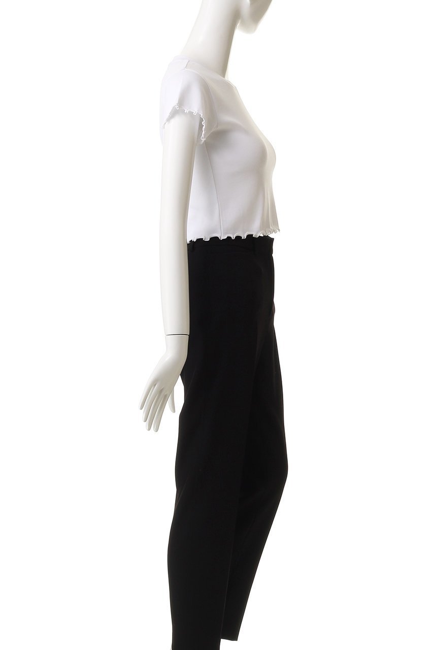 【レモンプレット/Lemonplet】のNANA CROP T-SHIRT 人気、トレンドファッション・服の通販 founy(ファニー) 　ファッション　Fashion　レディースファッション　WOMEN　トップス・カットソー　Tops/Tshirt　シャツ/ブラウス　Shirts/Blouses　ロング / Tシャツ　T-Shirts　カットソー　Cut and Sewn　ショート　Short　スリーブ　Sleeve　デニム　Denim　フィット　Fit　フェミニン　Feminine　フレア　Flare　ボトム　Bottom　ミックス　Mix　ワイド　Wide　NEW・新作・新着・新入荷　New Arrivals　other-3|ID: prp329100004549108 ipo3291000000032150651