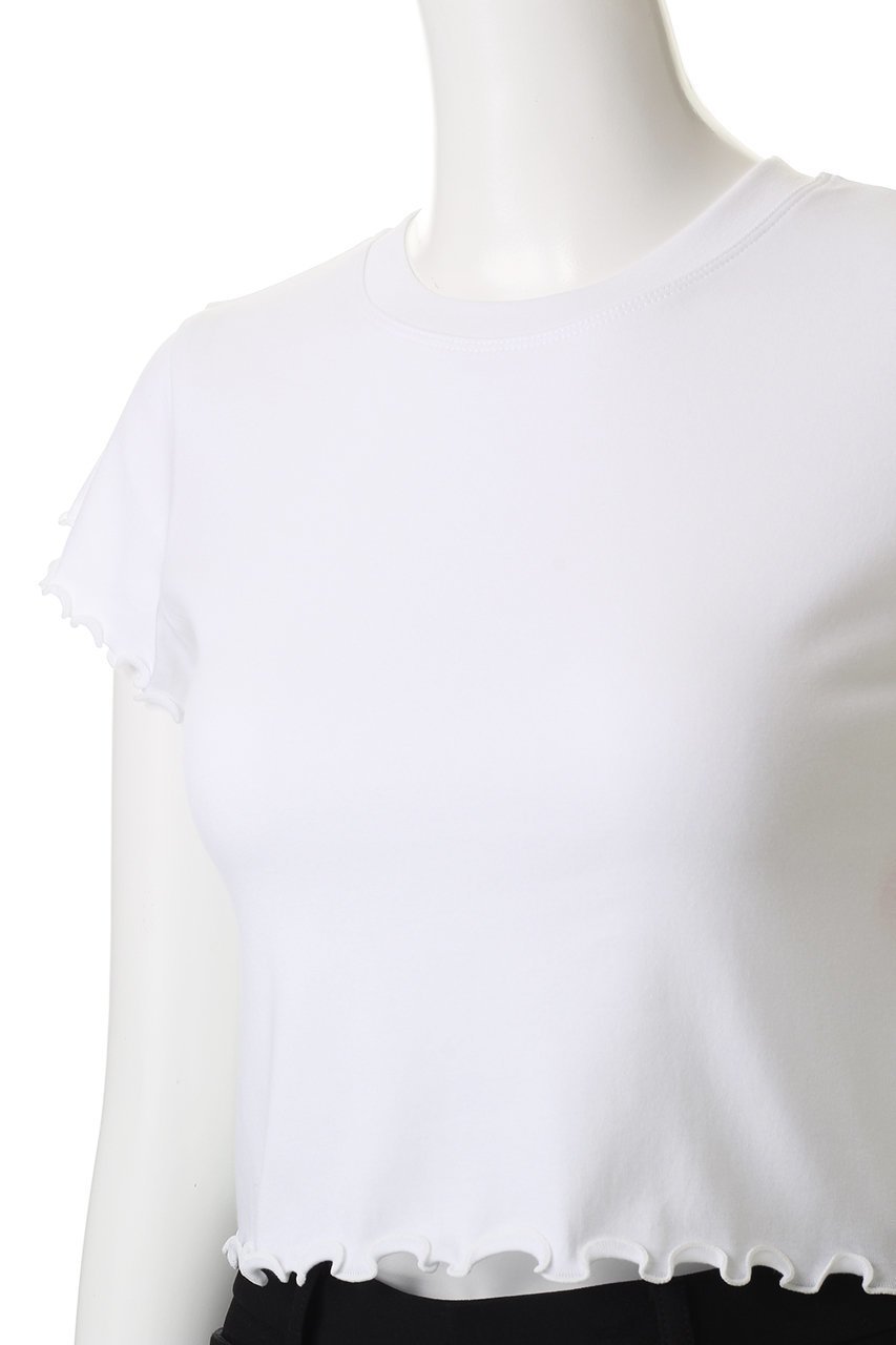 【レモンプレット/Lemonplet】のNANA CROP T-SHIRT 人気、トレンドファッション・服の通販 founy(ファニー) 　ファッション　Fashion　レディースファッション　WOMEN　トップス・カットソー　Tops/Tshirt　シャツ/ブラウス　Shirts/Blouses　ロング / Tシャツ　T-Shirts　カットソー　Cut and Sewn　ショート　Short　スリーブ　Sleeve　デニム　Denim　フィット　Fit　フェミニン　Feminine　フレア　Flare　ボトム　Bottom　ミックス　Mix　ワイド　Wide　NEW・新作・新着・新入荷　New Arrivals　other-5|ID: prp329100004549108 ipo3291000000032150653