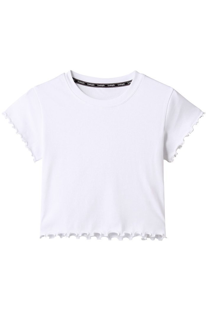 【レモンプレット/Lemonplet】のNANA CROP T-SHIRT インテリア・キッズ・メンズ・レディースファッション・服の通販 founy(ファニー) https://founy.com/ ファッション Fashion レディースファッション Ladies' Fashion Online トップス・カットソー Tops/Tshirt シャツ/ブラウス Shirts/Blouses ロング / Tシャツ T-Shirts カットソー Cut and Sewn ショート Short スリーブ Sleeve デニム Denim フィット Fit フェミニン Feminine フレア Flare ボトム Bottom ミックス Mix ワイド Wide 再入荷 Restock/Back In Stock/Re Arrival |ID: prp329100004549108 ipo3291000000032674806