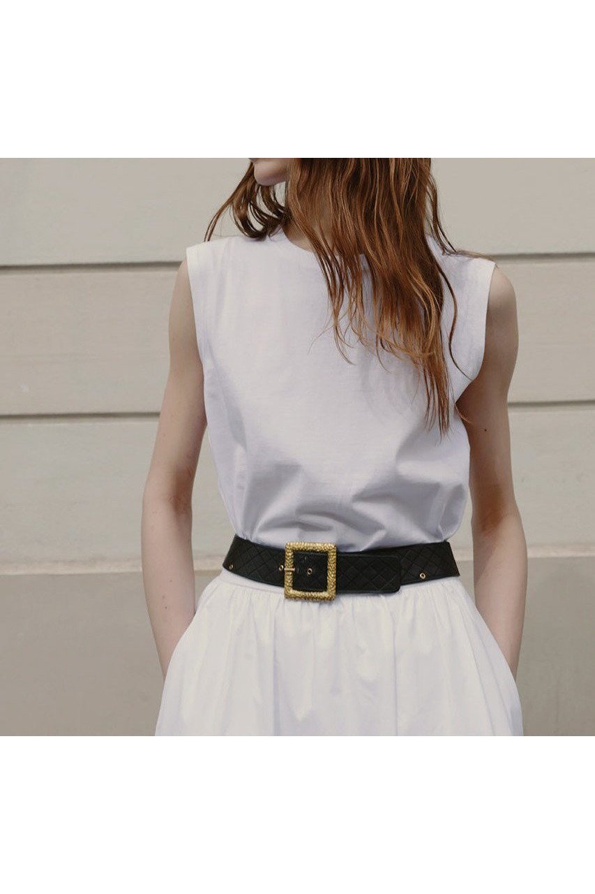 【レモンプレット/Lemonplet】のTIANA SLEEVELESS COTTON TOP 人気、トレンドファッション・服の通販 founy(ファニー) 　ファッション　Fashion　レディースファッション　WOMEN　トップス・カットソー　Tops/Tshirt　キャミソール / ノースリーブ　No Sleeves　シャツ/ブラウス　Shirts/Blouses　ロング / Tシャツ　T-Shirts　カットソー　Cut and Sewn　インナー　Inner　キャミソール　Camisole　サマー　Summer　ジャケット　Jacket　タンク　Tank　ノースリーブ　No Sleeve　リラックス　Relax　ワイド　Wide　NEW・新作・新着・新入荷　New Arrivals　other-7|ID: prp329100004549109 ipo3291000000032150664