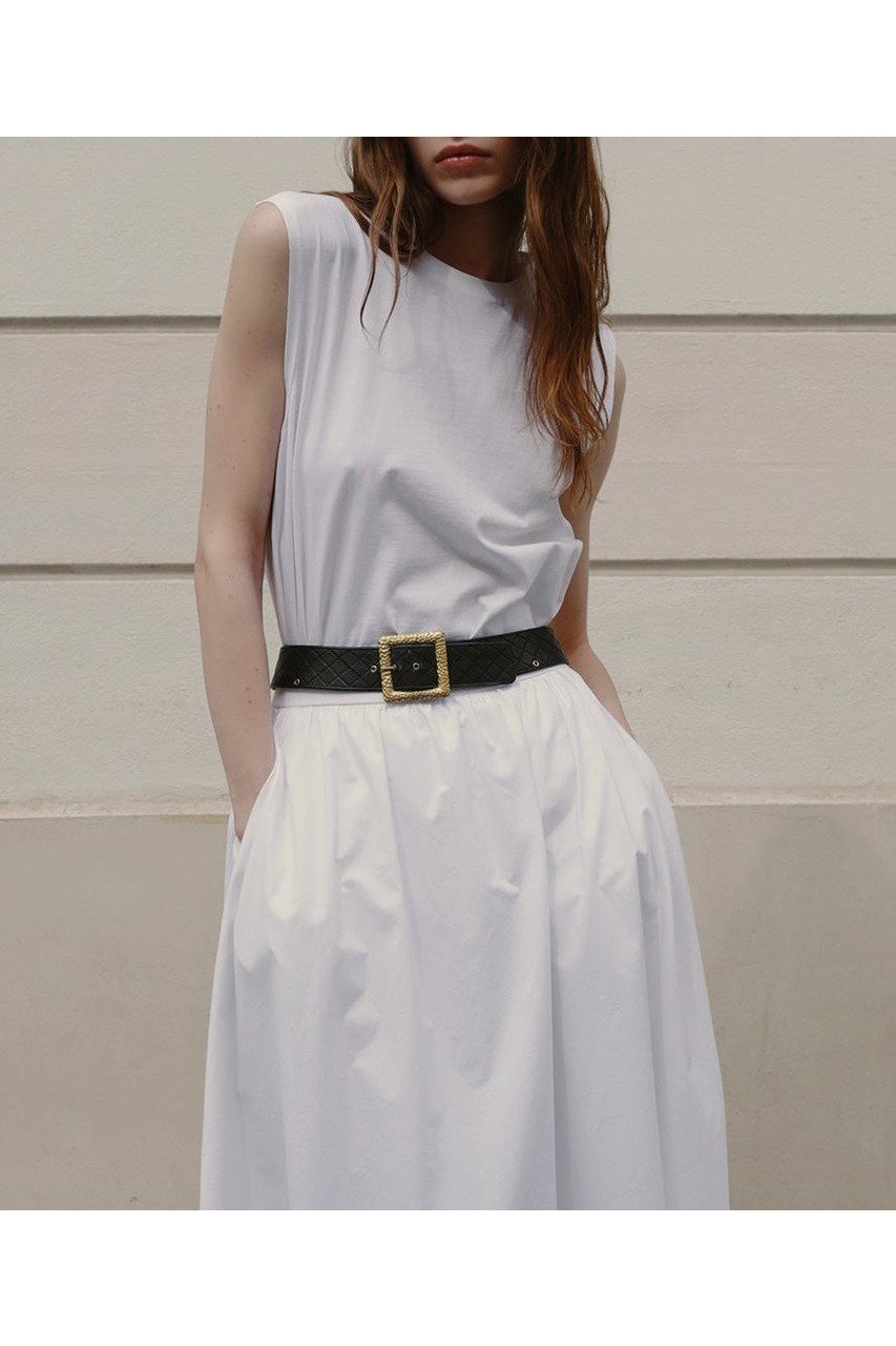 【レモンプレット/Lemonplet】のTIANA SLEEVELESS COTTON TOP 人気、トレンドファッション・服の通販 founy(ファニー) 　ファッション　Fashion　レディースファッション　Fashion for Women　トップス・カットソー　Cut & Sew Tops　キャミソール&ノースリーブ　Camisoles & Sleeveless Tops　シャツ・ブラウス・オフィスカジュアル　Elegant Blouses & Button-Ups　ロングTシャツ・Tシャツ　Longline T-Shirts & Tees　カットソー・ベーシックTシャツ　Cut-and-Sewn Tops / Stretch Tees & Basics　インナー　Innerwear　キャミソール　Camisole, Spaghetti Strap Top　サマー　Summer, Summer Style　ジャケット　Jacket, Outerwear　タンク　Tank Top, Sleeveless Top　ノースリーブ　Sleeveless, No-Sleeve　リラックス　Relax, Relaxed Fit　ワイド　Wide, Wide Fit　再入荷　Restock / Back in Stock　other-6|ID: prp329100004549109 ipo3291000000032685466