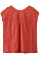 【キッドブルー/KID BLUE】の25サマークレープトップス 人気、トレンドファッション・服の通販 founy(ファニー) ファッション Fashion レディースファッション Fashion for Women トップス・カットソー Cut & Sew Tops おすすめ Recommended / Our Picks シアー Sheer, See-Through ストライプ Stripe, Striped Pattern セットアップ Set-Up, Coordinated Outfit パジャマ Pajamas, Sleepwear リゾート Resort, Vacation Style リラックス Relax, Relaxed Fit 夏 Summer 春 Spring S/S・春夏 SS, Spring/Summer, Warm Season thumbnail レッド|ID: prp329100004549114 ipo3291000000032833397