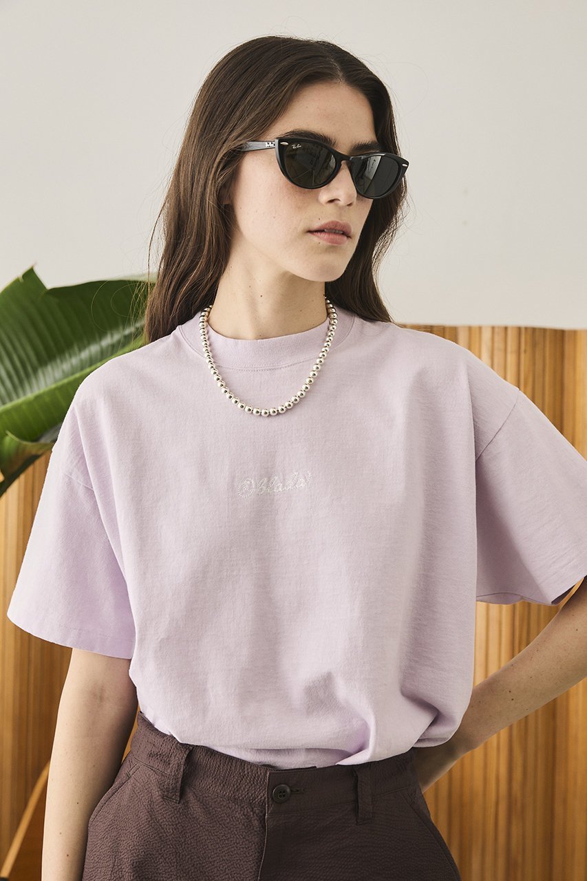 【オブラダ/Oblada】のエンブロイダリーTシャツ 人気、トレンドファッション・服の通販 founy(ファニー) 　ファッション　Fashion　レディースファッション　Fashion for Women　トップス・カットソー　Cut & Sew Tops　シャツ・ブラウス・オフィスカジュアル　Elegant Blouses & Button-Ups　ロングTシャツ・Tシャツ　Longline T-Shirts & Tees　カットソー・ベーシックTシャツ　Cut-and-Sewn Tops / Stretch Tees & Basics　エンブロイダリー　Embroidery Design　ショート　Short, Short Length　シンプル　Simple, Minimal　スリーブ　Sleeve, Long Sleeve / Short Sleeve　トレンド　Trend, Trending Now　other-6|ID: prp329100004549121 ipo3291000000032808031