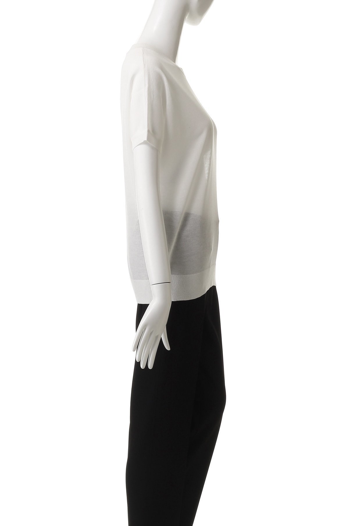 【アンクレイヴ/uncrave】のシアー ニットプルオーバー 人気、トレンドファッション・服の通販 founy(ファニー) 　ファッション　Fashion　レディースファッション　WOMEN　トップス・カットソー　Tops/Tshirt　ニット　Knit Tops　プルオーバー　Pullover　なめらか　Smooth　シアー　Sheer　シンプル　Simple　ベーシック　Basic　今季　This Season　夏　Summer　定番　Standard　NEW・新作・新着・新入荷　New Arrivals　other-3|ID: prp329100004549123 ipo3291000000032150805