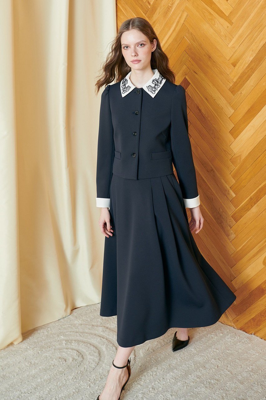 【コルコバード/CORCOVADO】のトリアセ スキューバニット フレアスカート 人気、トレンドファッション・服の通販 founy(ファニー) 　ファッション　Fashion　レディースファッション　Fashion for Women　スカート　Skirts　Aライン・フレアスカート　A-Line & Flared Skirts　ロングスカート　Long Skirts / Maxi & Midi Skirts　フレア　Flare, Flared　ロング　Long, Long-Length　エレガント 上品　Elegant　other-6|ID: prp329100004549137 ipo3291000000032810330