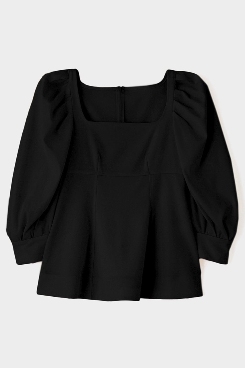 【ル フィル/LE PHIL】のキュプラダブルクロス インテリア・キッズ・メンズ・レディースファッション・服の通販 founy(ファニー) 　ファッション　Fashion　レディースファッション　WOMEN　トップス・カットソー　Tops/Tshirt　シャツ/ブラウス　Shirts/Blouses　おすすめ　Recommend　キュプラ　Cupra　コンパクト　Compact　スクエア　Square　スリーブ　Sleeve　デコルテ　Decolletage　デニム　Denim　トレンド　Trend　ドレープ　Drape　バランス　Balance　マニッシュ　Mannish　ロング　Long　エレガント 上品　Elegant　ブラック|ID: prp329100004549149 ipo3291000000032151139
