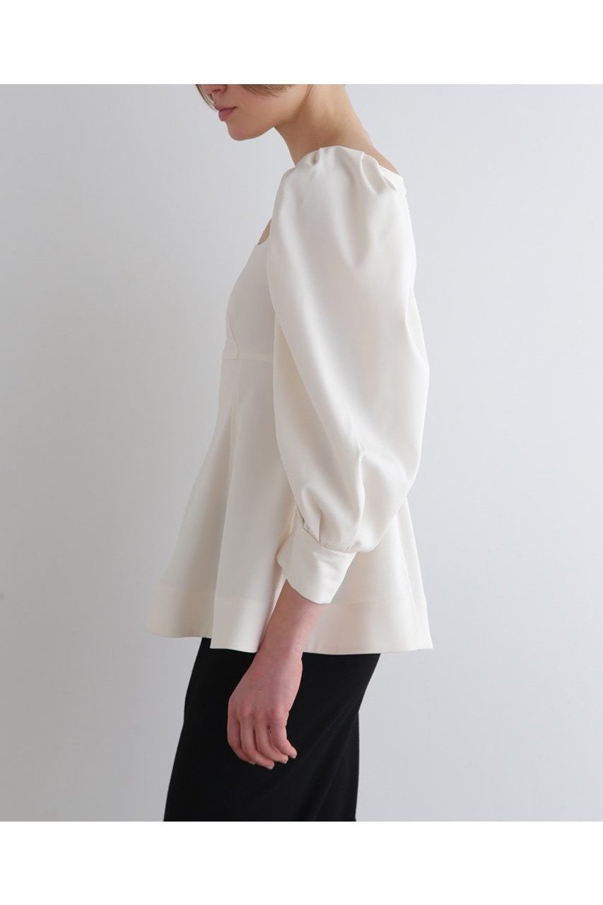 【ル フィル/LE PHIL】のキュプラダブルクロス 人気、トレンドファッション・服の通販 founy(ファニー) 　ファッション　Fashion　レディースファッション　WOMEN　トップス・カットソー　Tops/Tshirt　シャツ/ブラウス　Shirts/Blouses　おすすめ　Recommend　キュプラ　Cupra　コンパクト　Compact　スクエア　Square　スリーブ　Sleeve　デコルテ　Decolletage　デニム　Denim　トレンド　Trend　ドレープ　Drape　バランス　Balance　マニッシュ　Mannish　ロング　Long　エレガント 上品　Elegant　other-8|ID: prp329100004549149 ipo3291000000032151147
