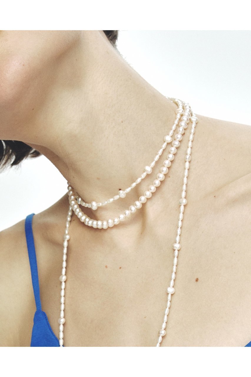 【ルボンボン/les bonbon】のrhythm pearl チョーカー 人気、トレンドファッション・服の通販 founy(ファニー) 　ファッション　Fashion　レディースファッション　Ladies' Fashion Online　ジュエリー　Jewelry　ネックレス　Necklaces　スタイリッシュ　Stylish　ネックレス　Necklace　ノースリーブ　No Sleeve　パール　Pearl　モダン　Modern　other-2|ID: prp329100004549151 ipo3291000000032151156