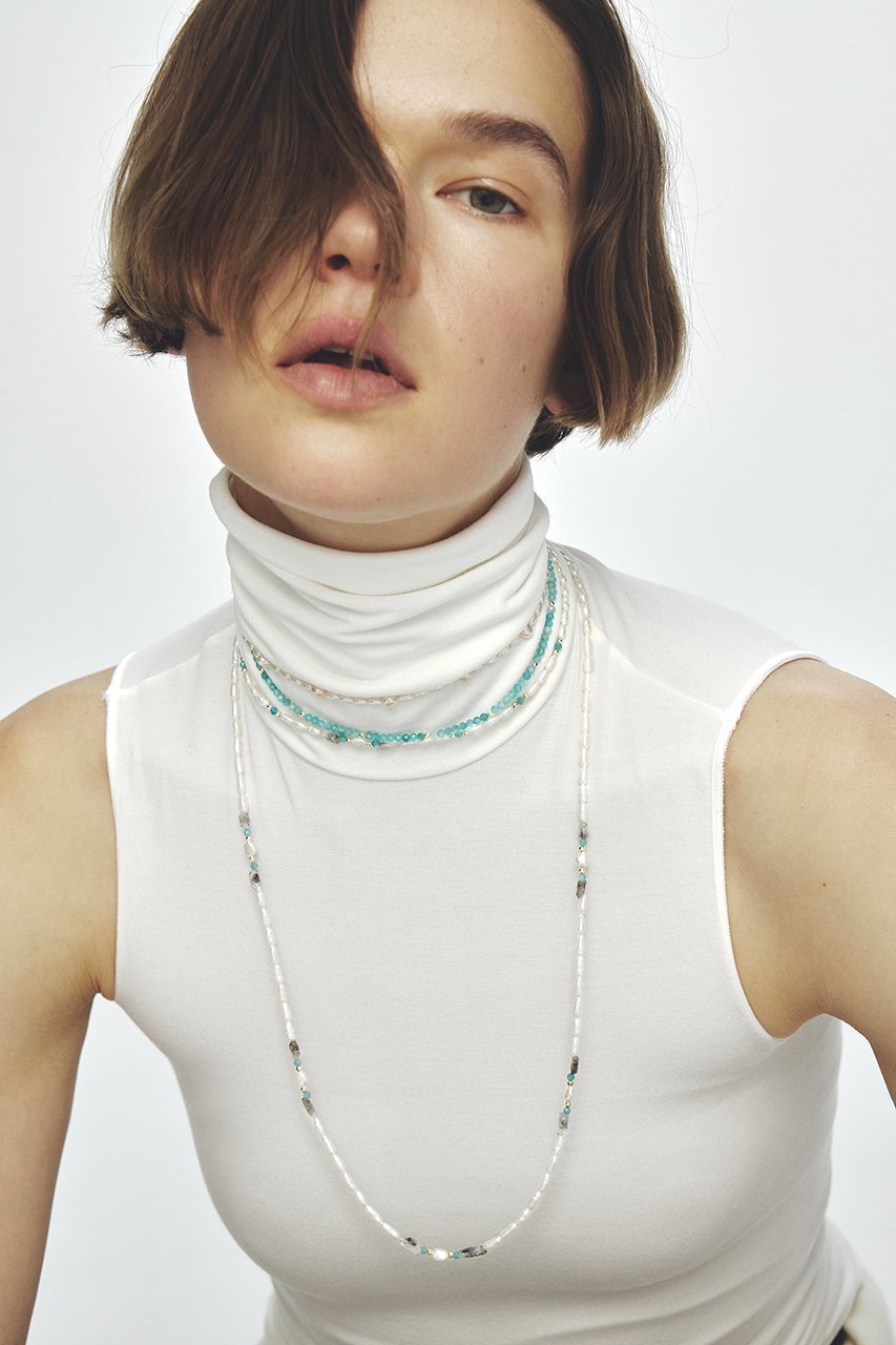 【ルボンボン/les bonbon】のrhythm pearl チョーカー 人気、トレンドファッション・服の通販 founy(ファニー) 　ファッション　Fashion　レディースファッション　Ladies' Fashion Online　ジュエリー　Jewelry　ネックレス　Necklaces　スタイリッシュ　Stylish　ネックレス　Necklace　ノースリーブ　No Sleeve　パール　Pearl　モダン　Modern　other-6|ID: prp329100004549151 ipo3291000000032151160