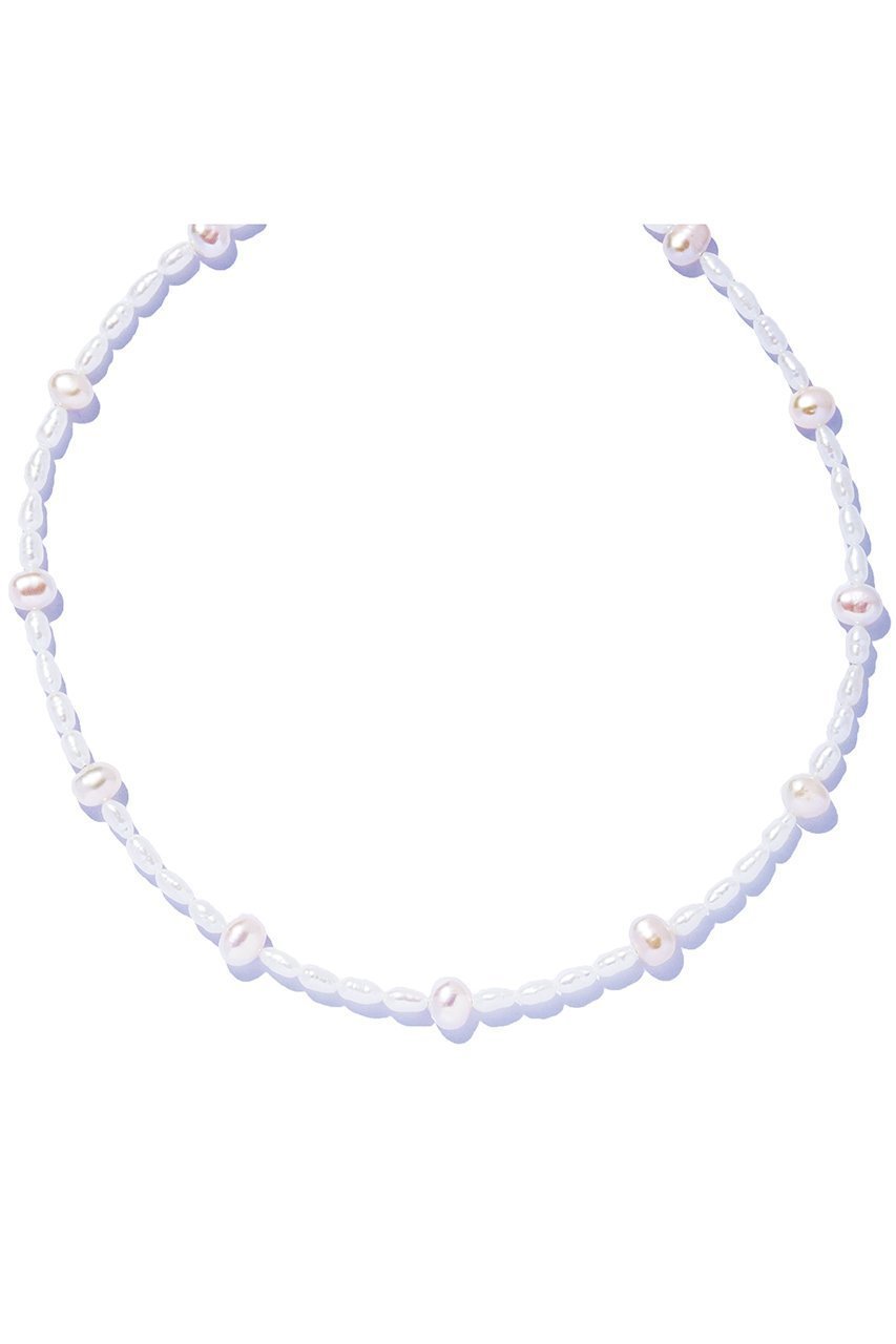【ルボンボン/les bonbon】のrhythm pearl チョーカー インテリア・キッズ・メンズ・レディースファッション・服の通販 founy(ファニー) 　ファッション　Fashion　レディースファッション　Fashion for Women　ジュエリー　Jewelry　ネックレス　Necklaces & Pendants　スタイリッシュ　Stylish, Fashionable　ネックレス　Necklace, Pendant Necklace　ノースリーブ　Sleeveless, No-Sleeve　パール　Pearl, Pearl Accent　モダン　Modern, Contemporary　ホワイト|ID: prp329100004549151 ipo3291000000035612771