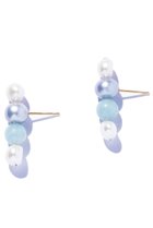 【ルボンボン/les bonbon】のplayfully pearl stud ピアス ブルー|ID: prp329100004549160 ipo3291000000036115807